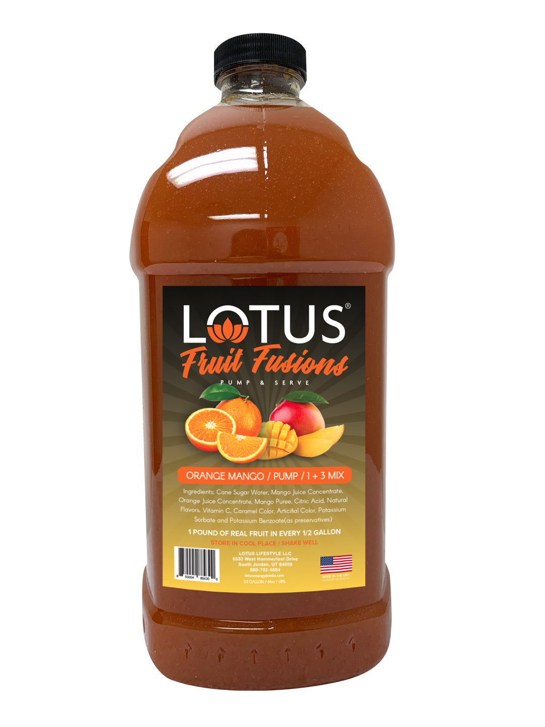Orange Mango Lotus Fruit Fusion Concentrate