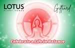 Lotus Plant Power Holiday E-Gift Card