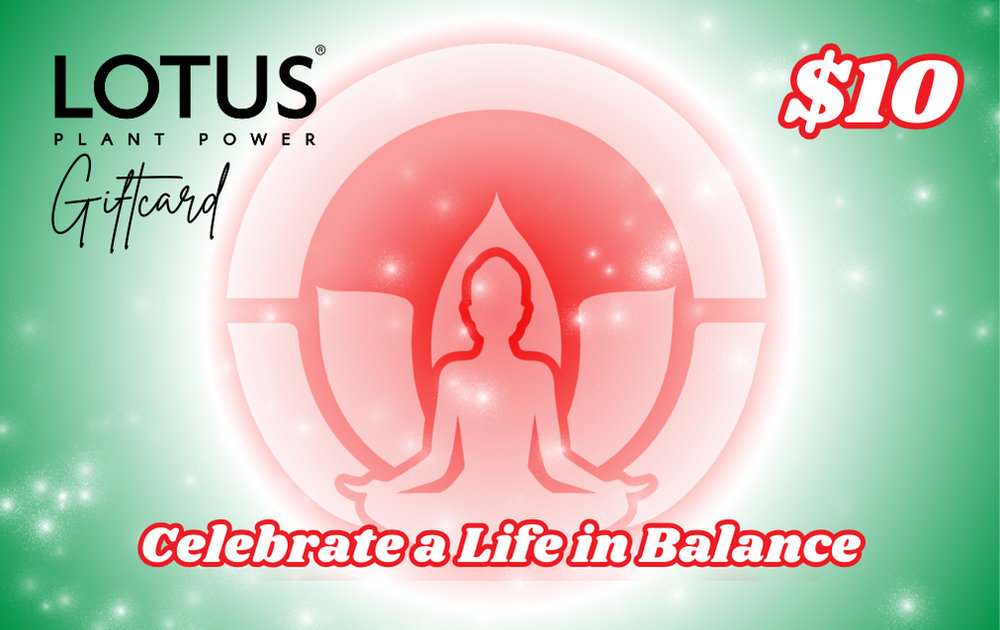 Lotus Plant Power Holiday E-Gift Card