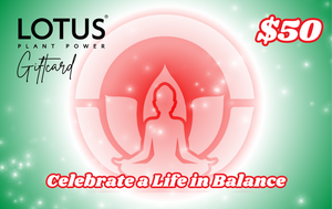 Lotus Plant Power Holiday E-Gift Card