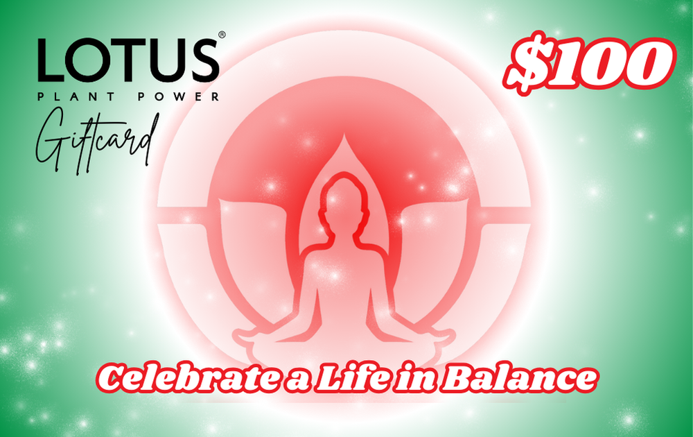 Lotus Plant Power Holiday E-Gift Card