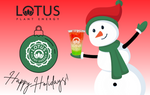 Lotus Energy Happy Holidays E-Gift Cards