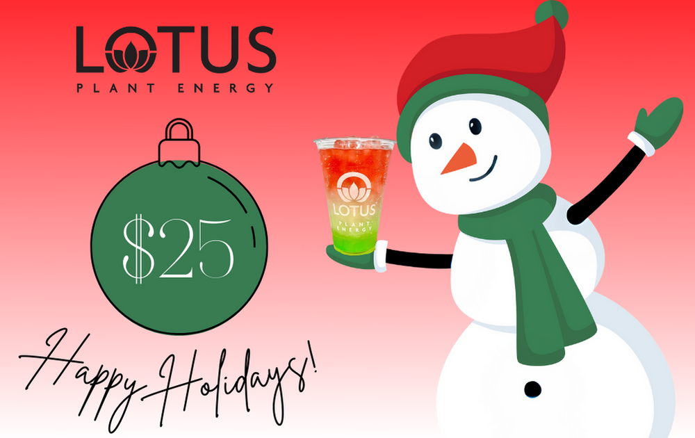 Lotus Energy Happy Holidays E-Gift Cards