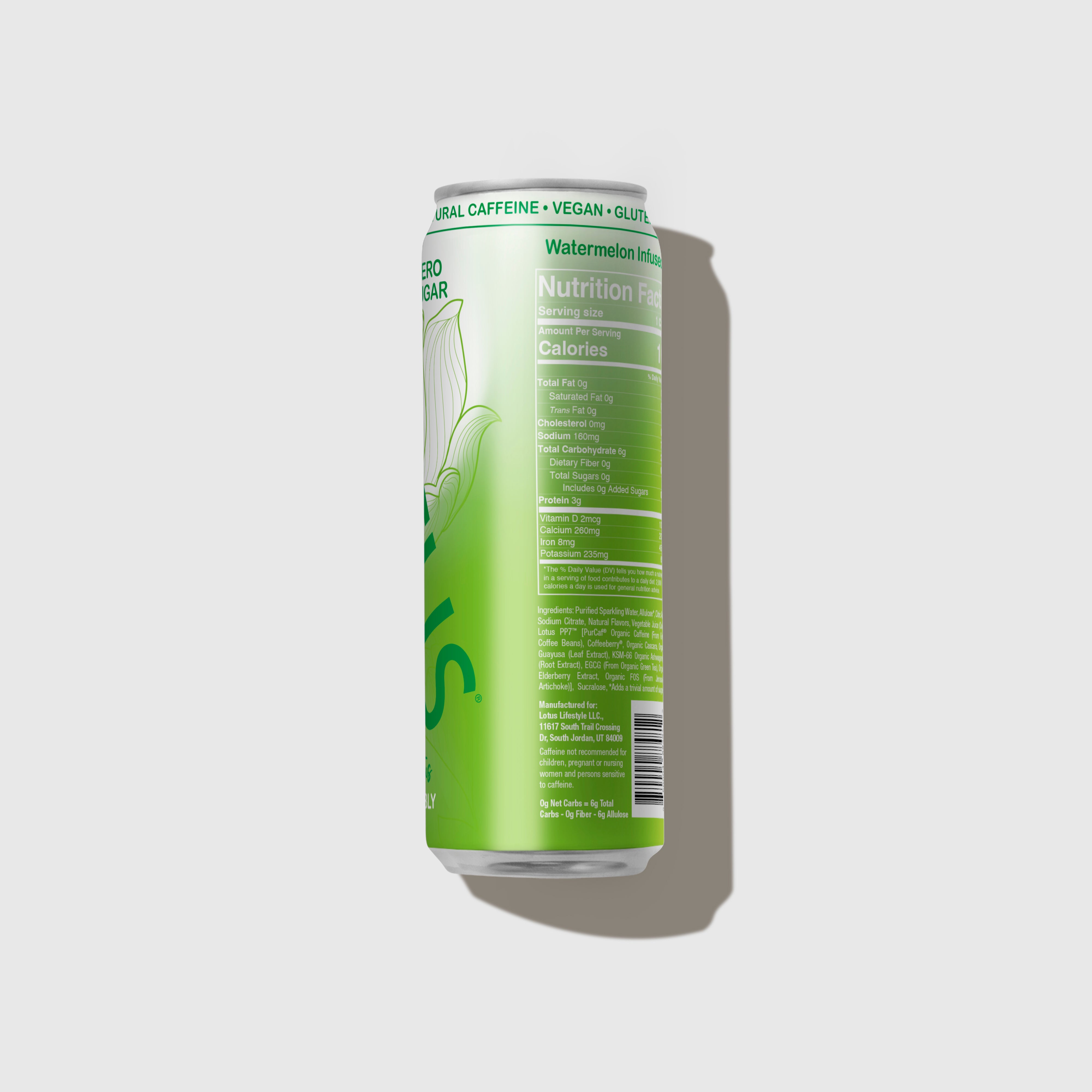 Green Lotus Plant Power Drink™ (zero sugar) – Lotus Energy