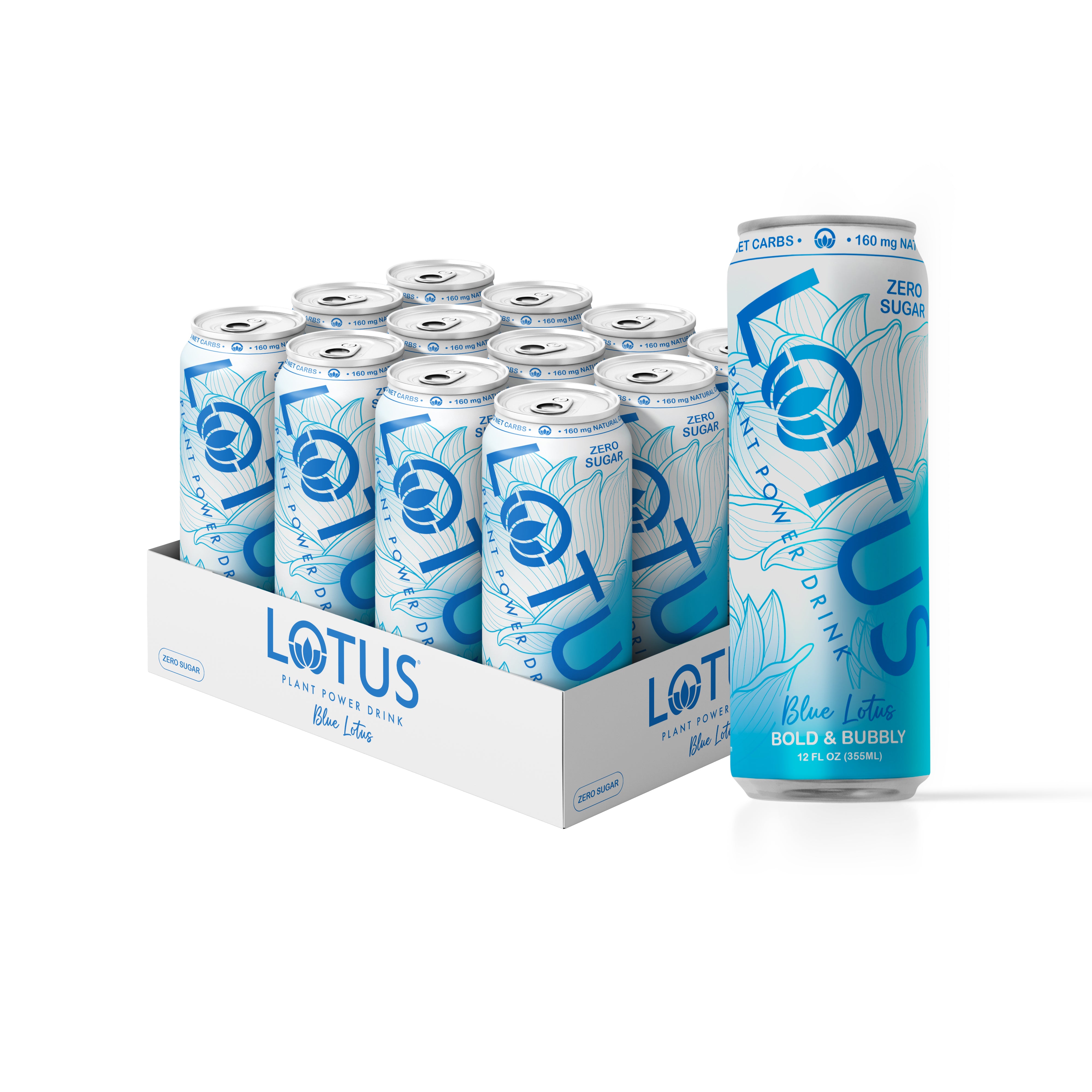 Blue Lotus Plant Power Drink™ (zero sugar)