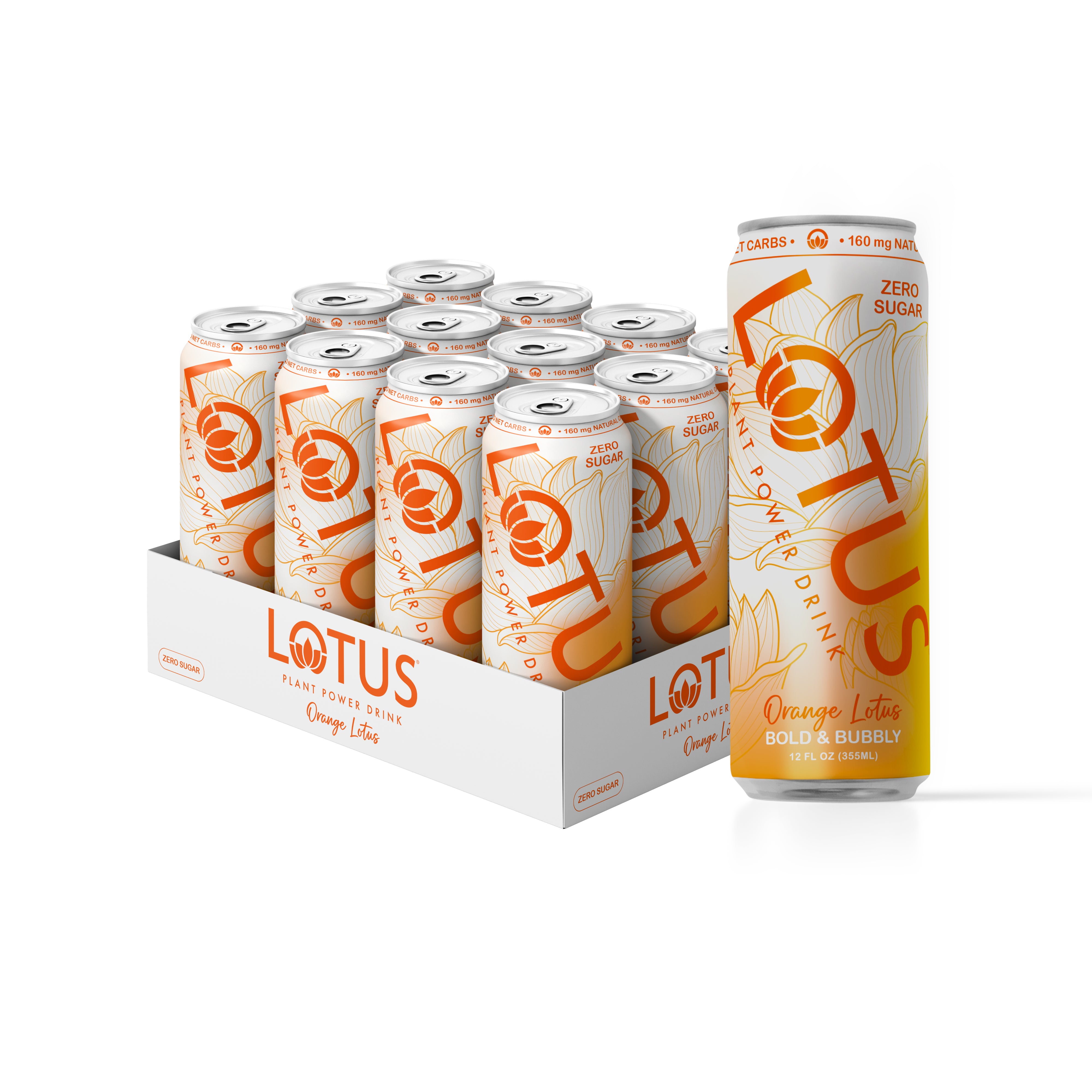 Orange Lotus Plant Power Drink™ (zero sugar)