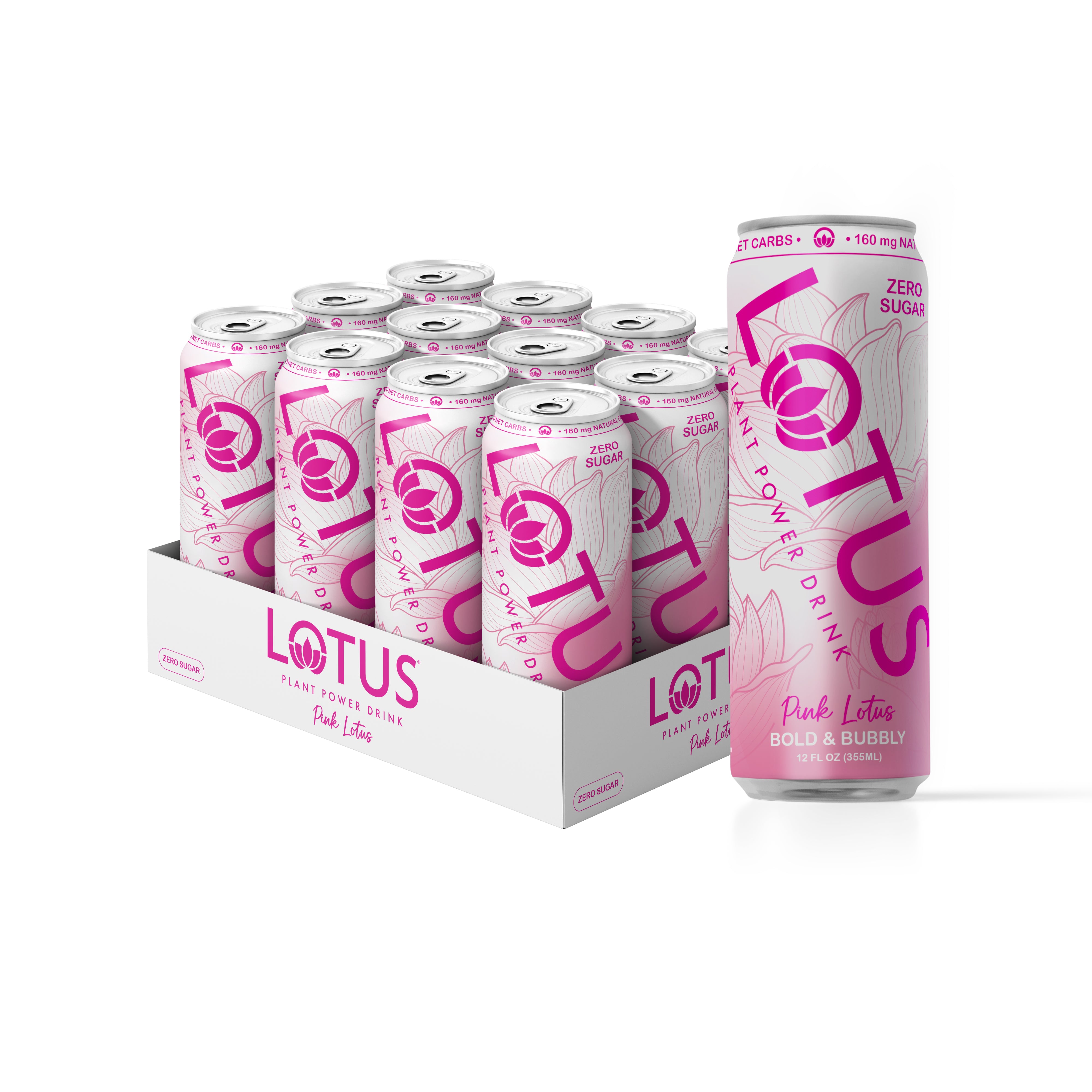 Pink Lotus Plant Power Drink™ (zero sugar)