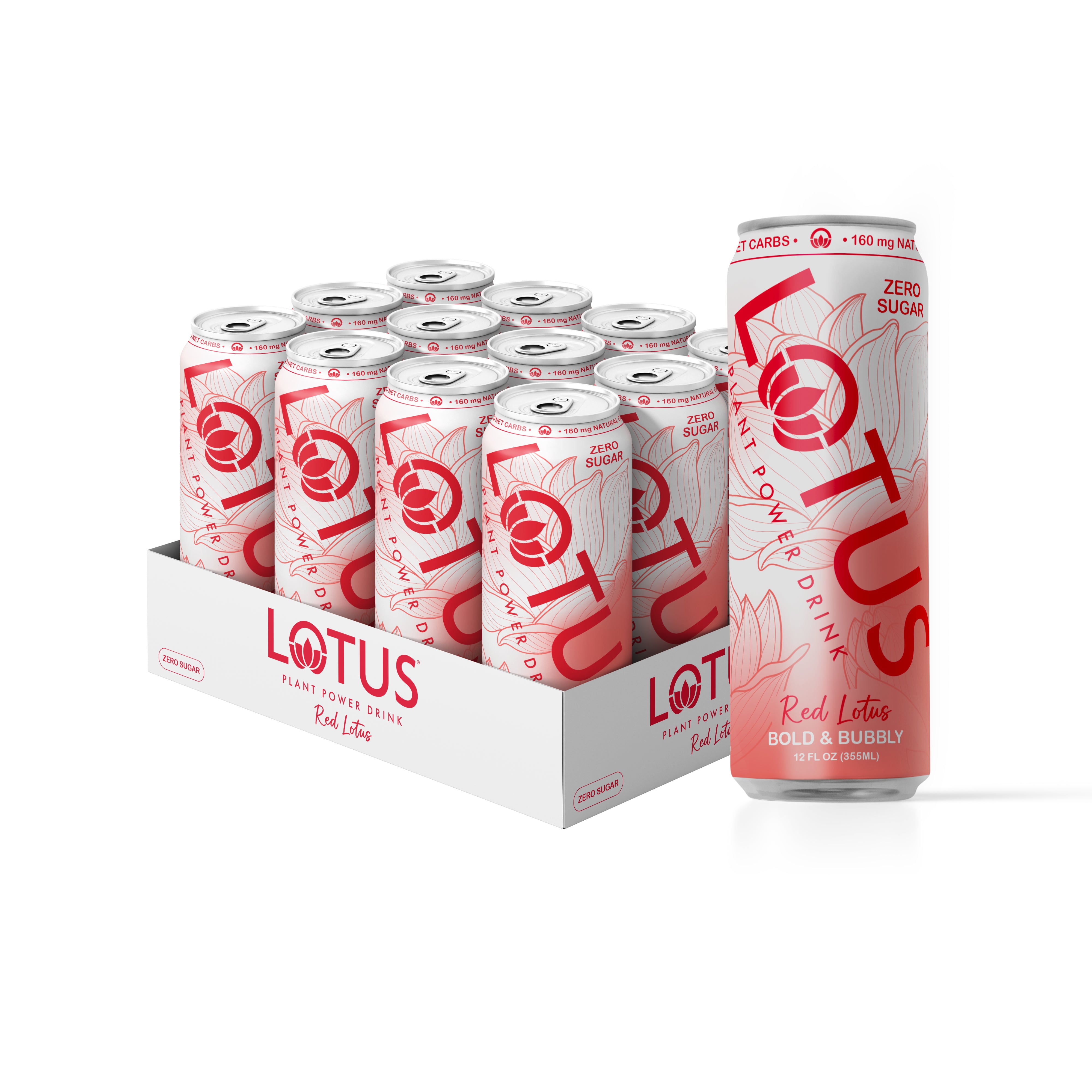 Red Lotus Plant Power Drink™ (zero sugar)