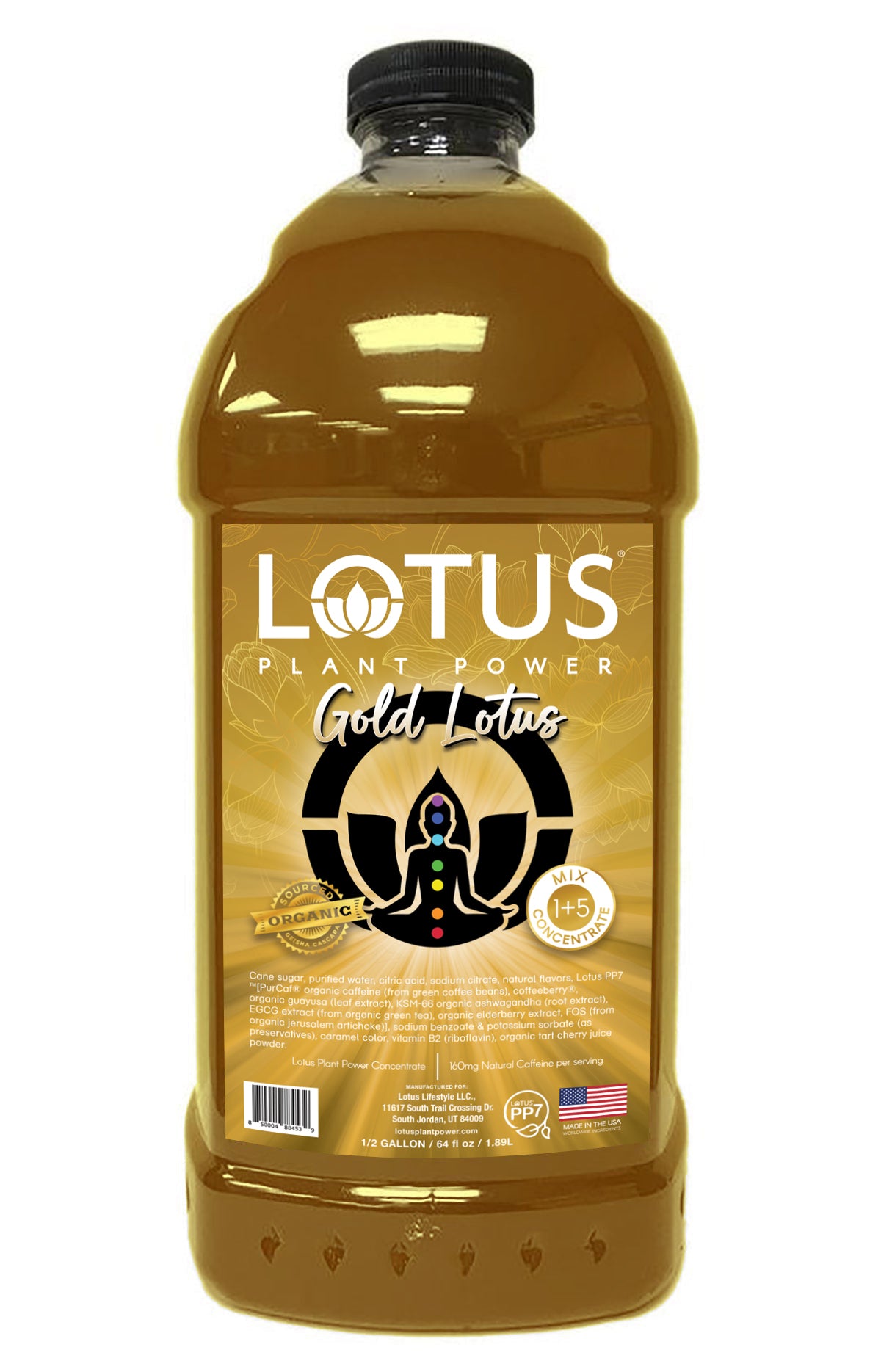 Gold Lotus Plant Power Concentrate