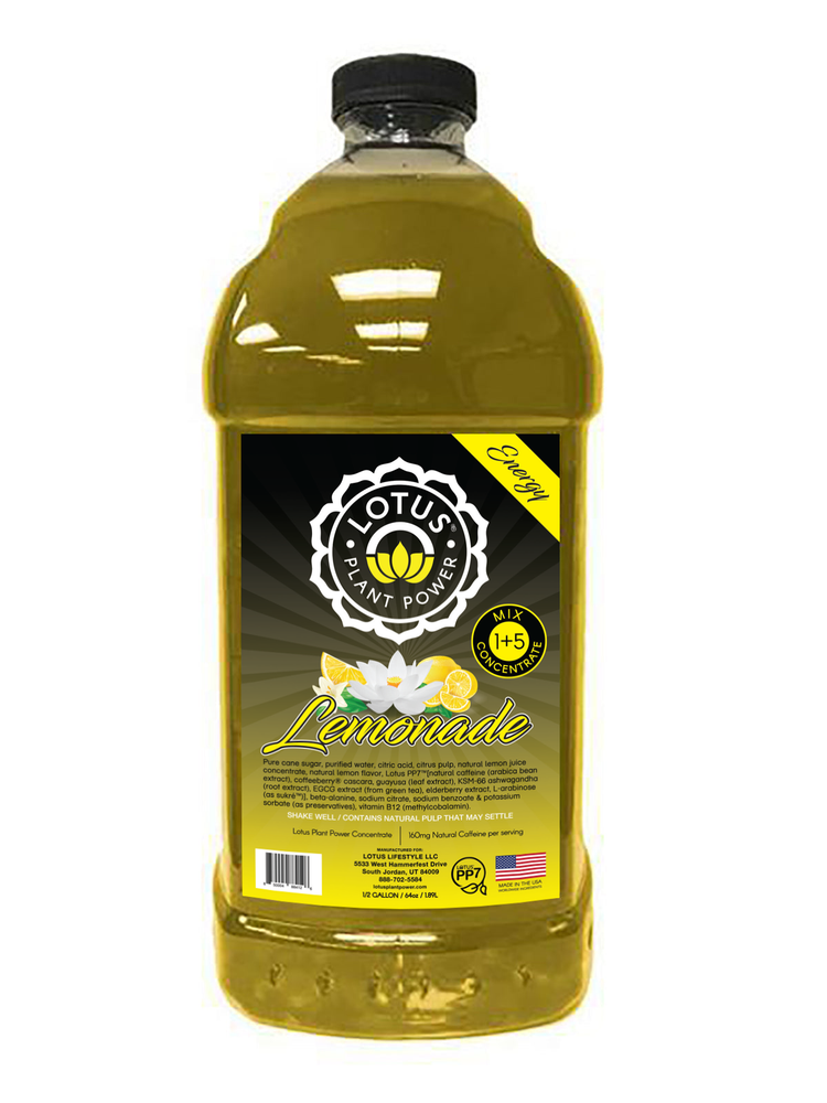 Lotus Plant Power Lemonade Concentrate