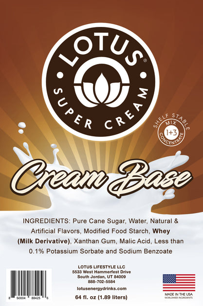 Lotus Cream Base Concentrate