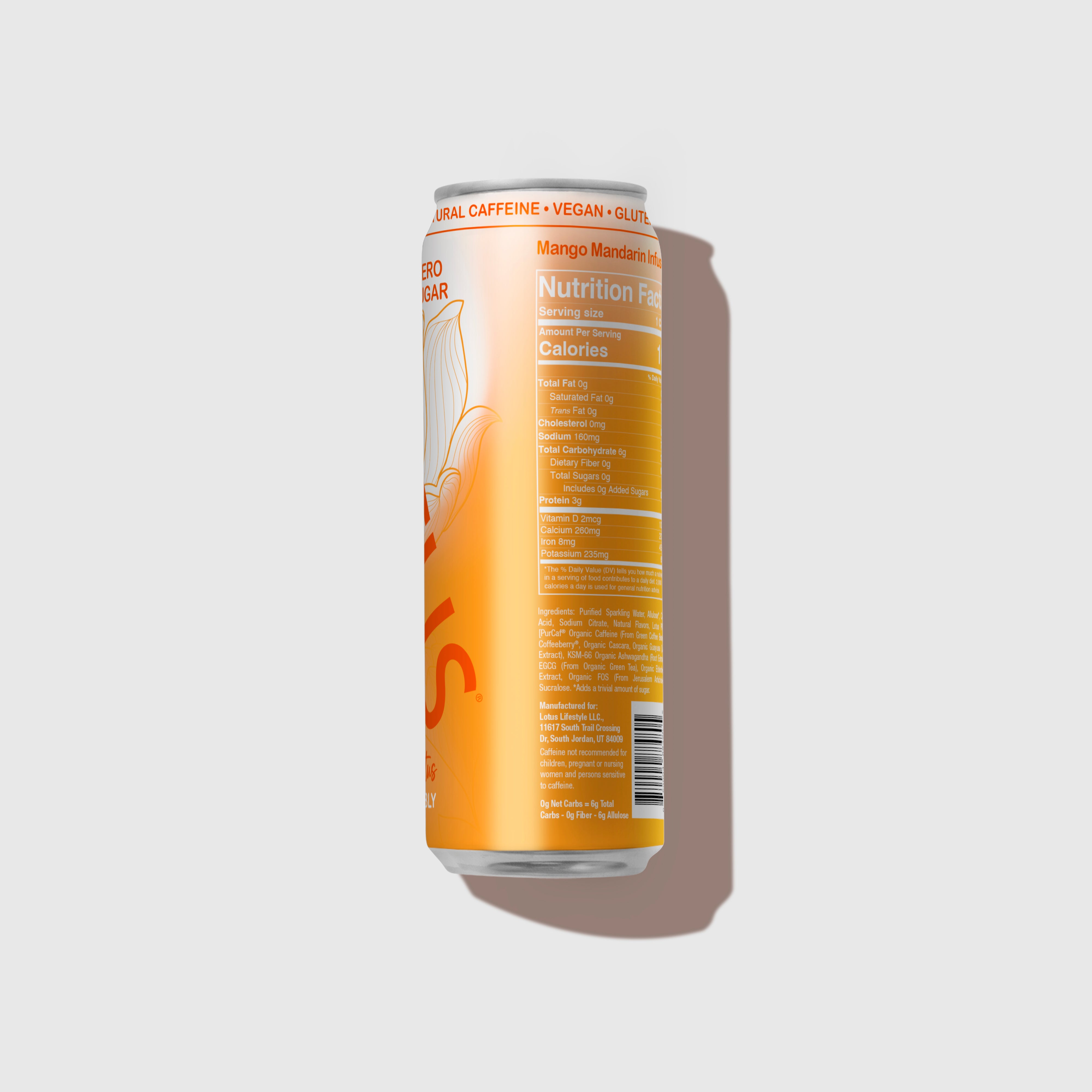 Orange Lotus Plant Power Drink™ (zero sugar)