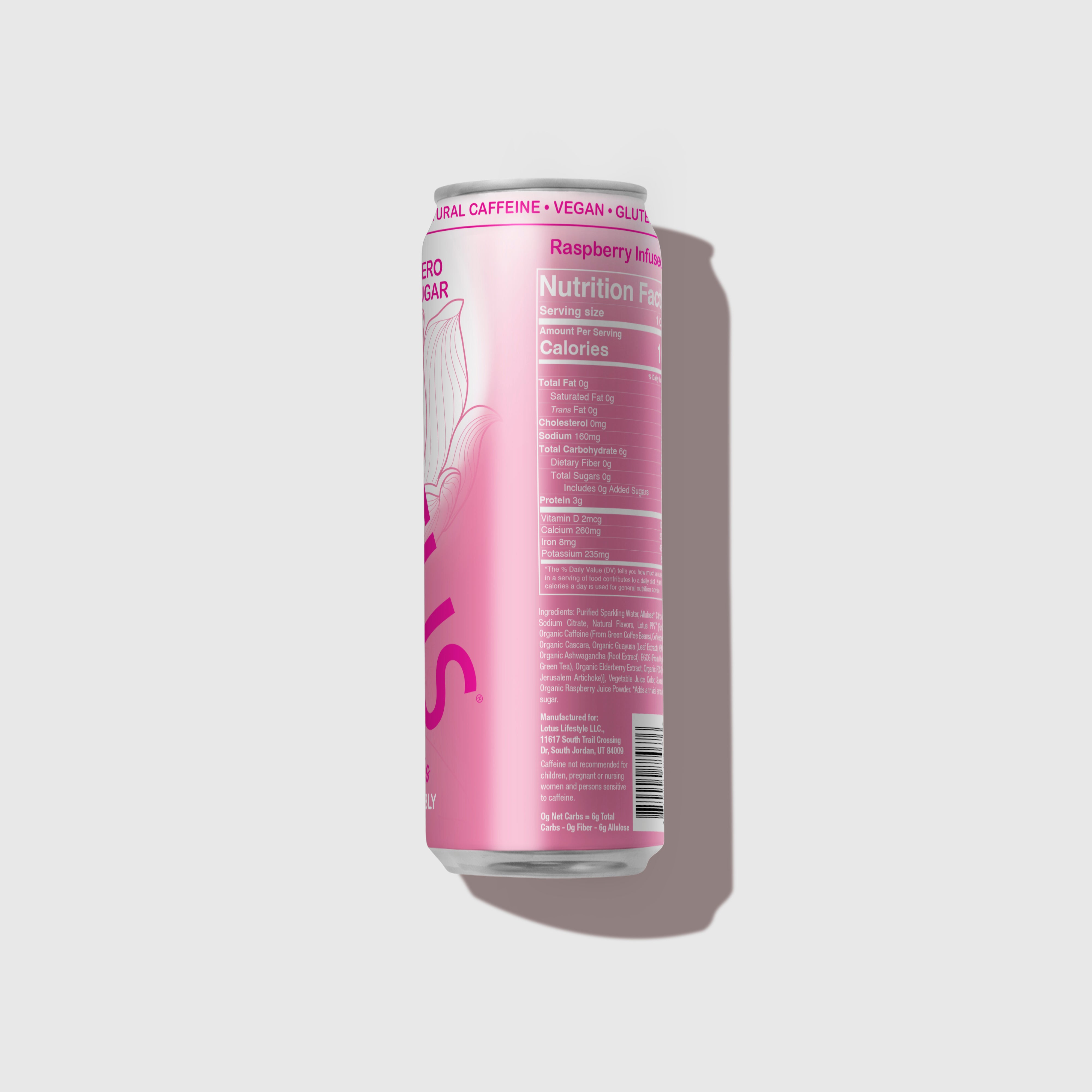 Pink Lotus Plant Power Drink™ (zero sugar)