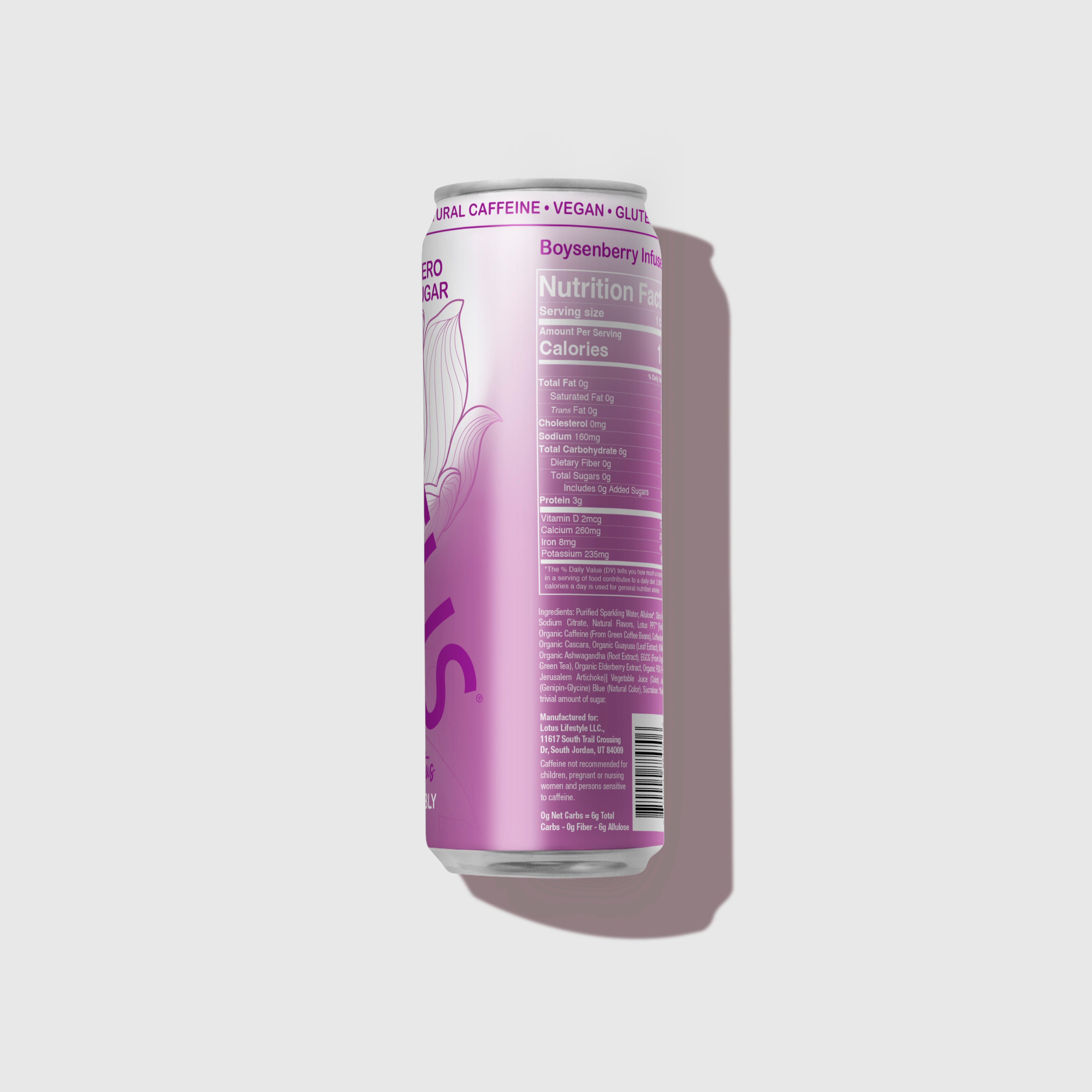 Purple Lotus Plant Power Drink™ (zero sugar)