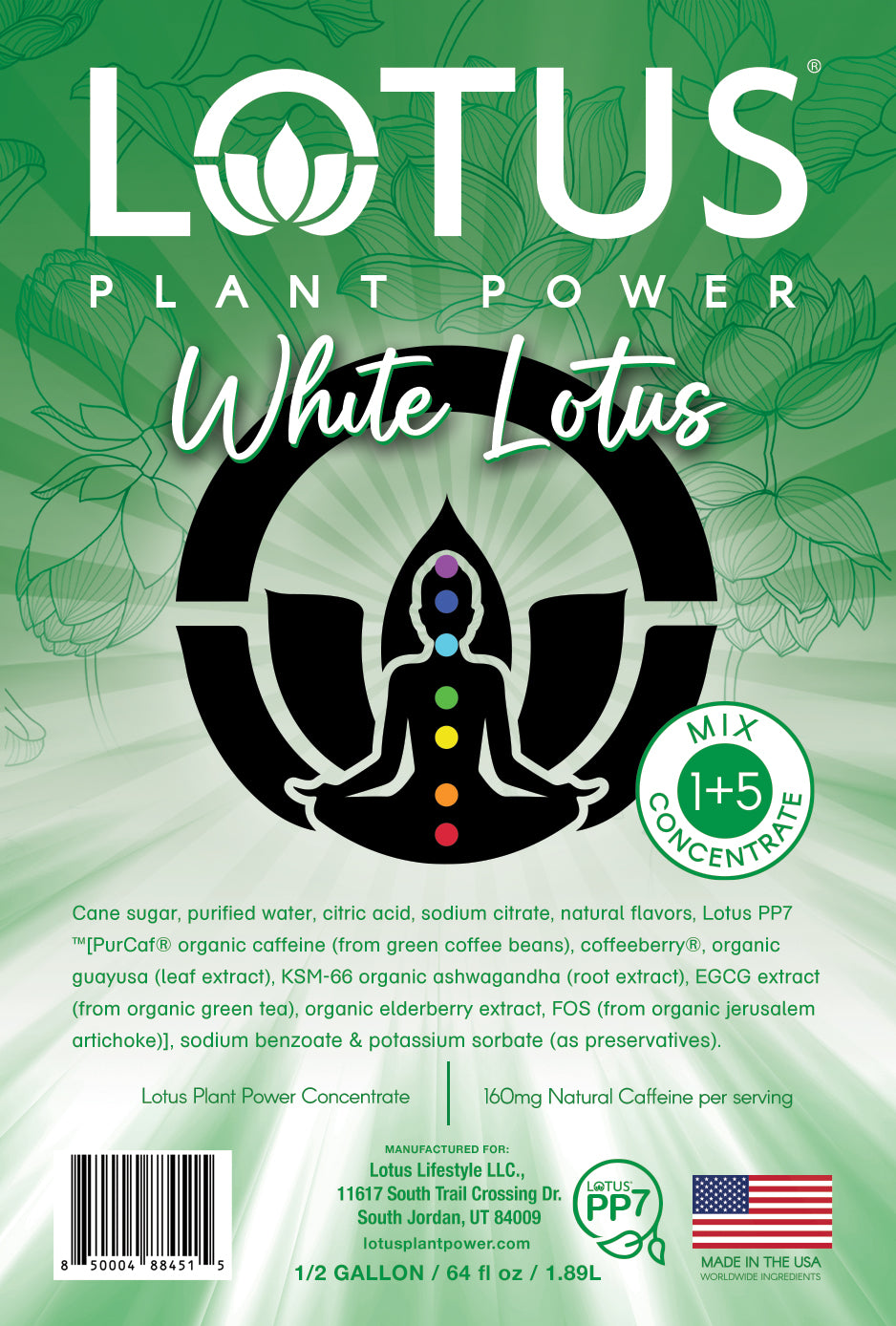 White Lotus Plant Power Concentrate