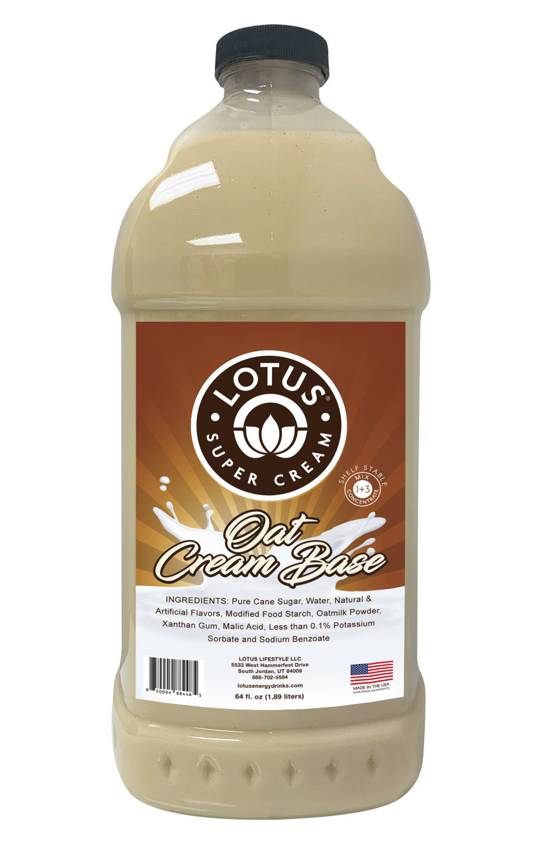 Lotus Oat Cream Base Concentrate - Original Vanilla