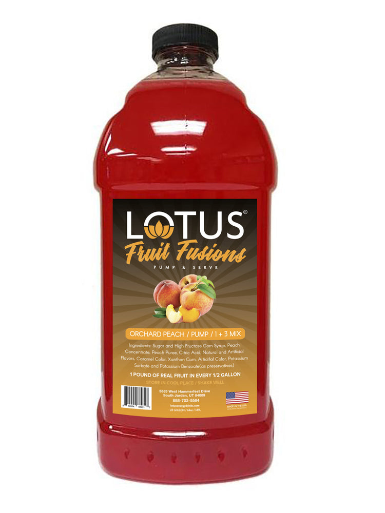Peach Lotus Fruit Fusion Concentrate