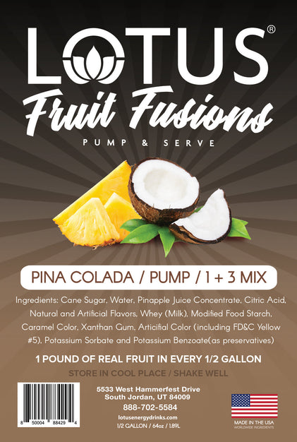 Pina Colada Lotus Fruit Fusion Concentrate