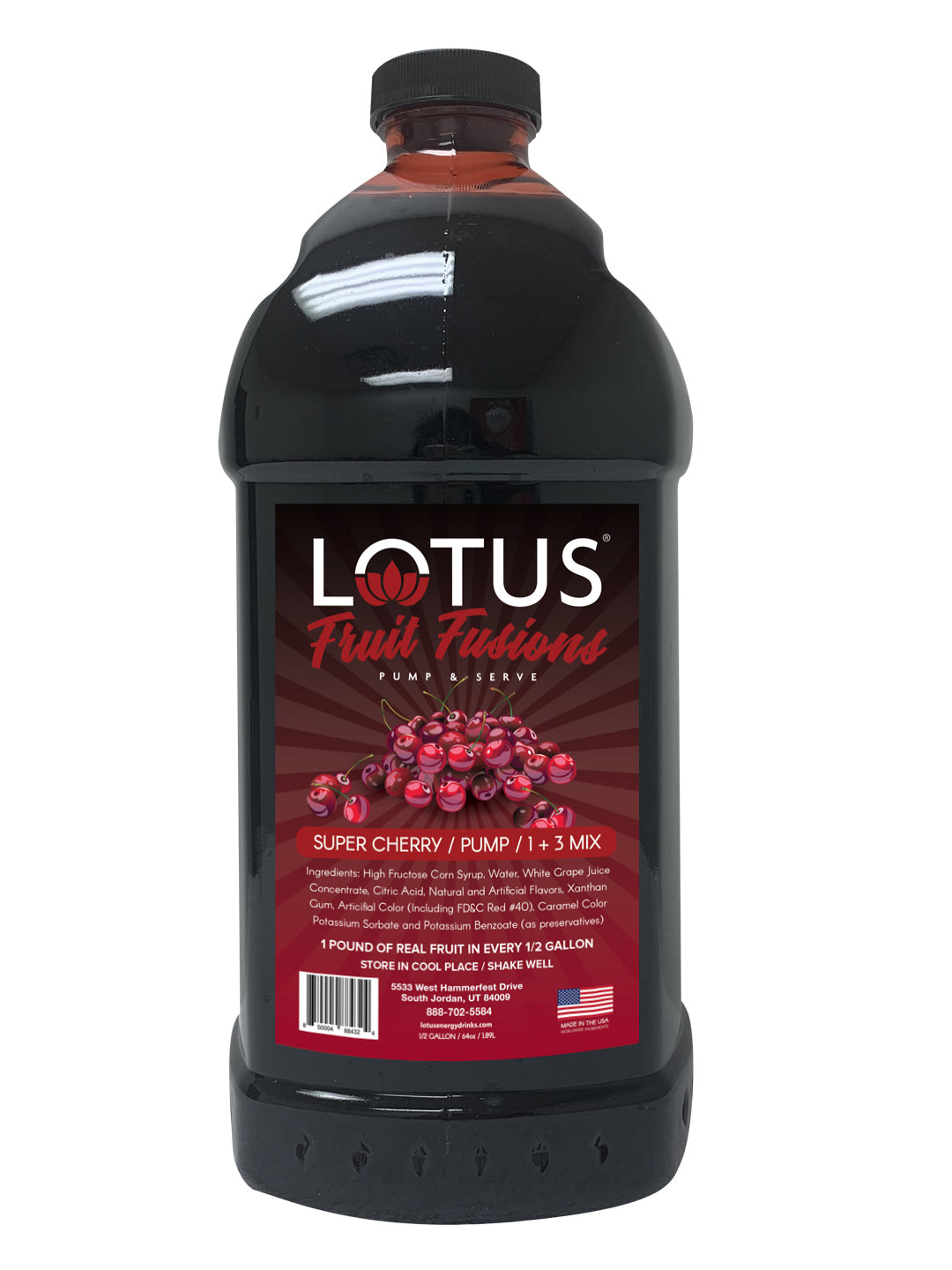 Super Cherry Lotus Fruit Fusion Concentrate