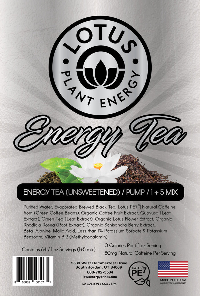 Lotus Energy Tea Concentrate (Unsweetened)