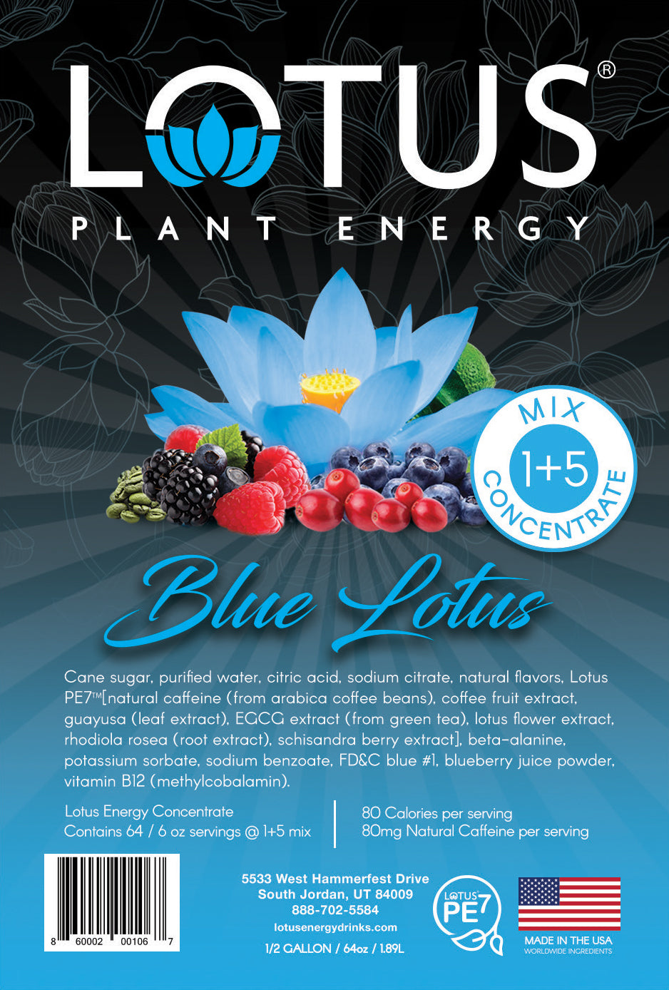 Blue Lotus Energy Concentrate