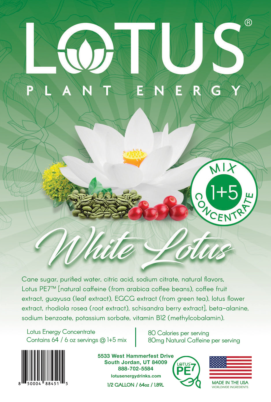White Lotus Energy Concentrate